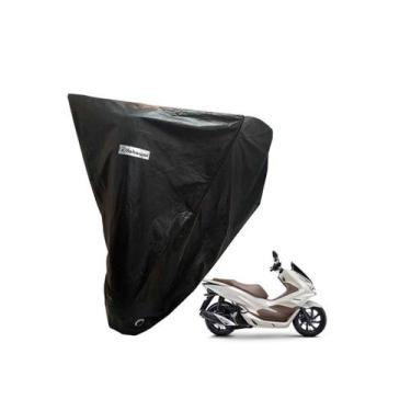 Imagem de Capa Moto PCX 160 Impermeável Forrada Proteção Sol Chuva - kahawai