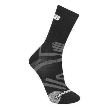 Imagem de Meia New BalancePerformance Quarter Feminina, Preto, 34/38