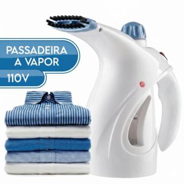 Imagem de Ferro a Vapor Portátil Pequeno Leve Viagem 110V - Vaporizador Portátil
