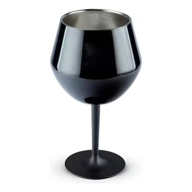 Imagem de Taça Térmica Haste Removível Isolamento Drink Copo Cor:Preto - Dolce M