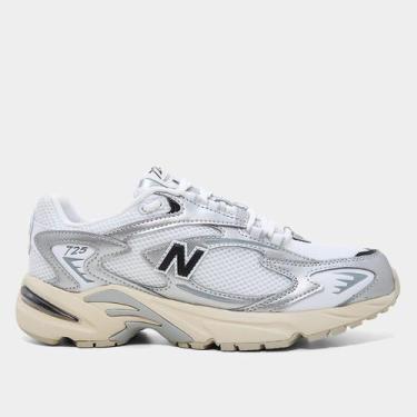 Imagem de Tênis New Balance 725 Masculino, Branco, Cinza, 41