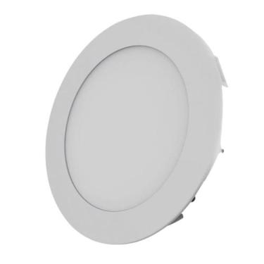 Imagem de Plafon De Led Embutir Redondo Slim 18W 3000K Bivolt BDPD-1200-05 Black