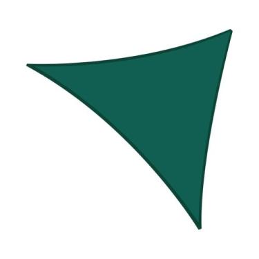 Imagem de Toldo Triangular Impermeável 5x5x5 2x2x2M Para Jardim, Pátio E Piscina