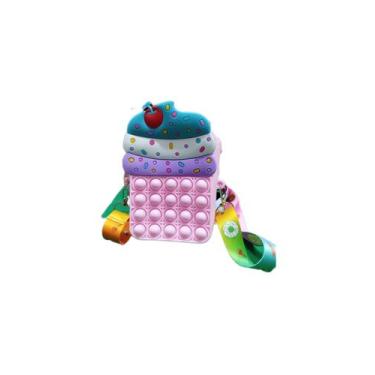 Imagem de Bolsa Infantil  Pop Bolha Silicone Divertida Vários Modelos - Magazine