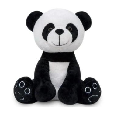 Imagem de Ursinho De Pelúcia Urso Panda Meu Pandinha Buba 25cm