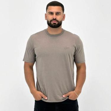 Imagem de Camiseta Oceano Básica Manga Curta Masculina, M, Avela