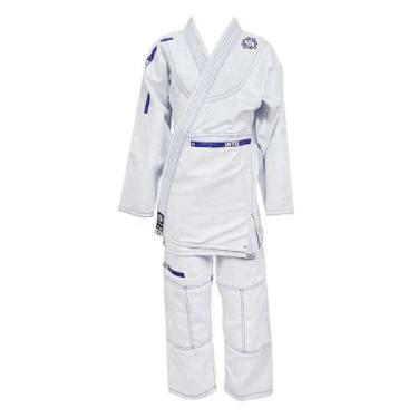 Imagem de Kimono Jiu Jitsu Shiroi Inter Infantil, Branco, M4