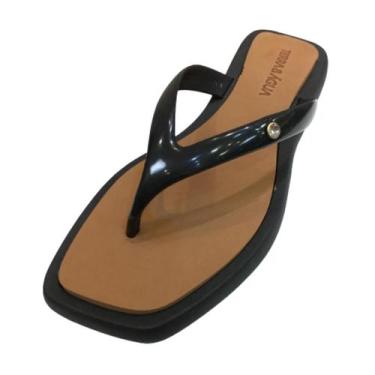 Imagem de Chinelo Preto Vegano Macio - Terra&Água, 38, Preto