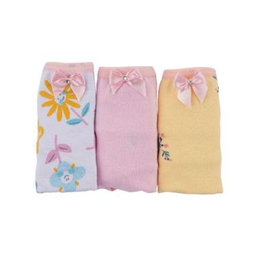 Imagem de Calcinha infantil menina Everly ref 717, M, Rosa