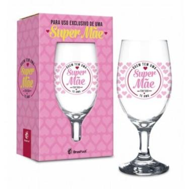 Imagem de Taça para irmã personalizada de vidro 330ml - Brasfoot