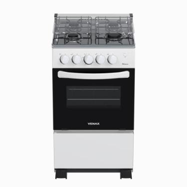 Imagem de Fogao a Gas 4 Bocas Venax Picasso GIII Branco, Branco, Bivolt