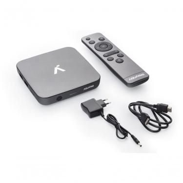 Imagem de Receptor Smart TV Box Aquário STV-3000 Plus 4K 16GB com Wi-Fi Dual Band e Apps de Streaming