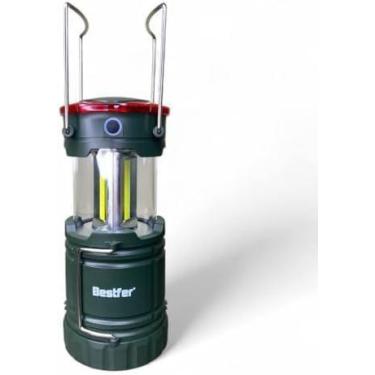 Imagem de Lampião Lanterna Led E Sinalizador Para Camping Imantado - BESTFER