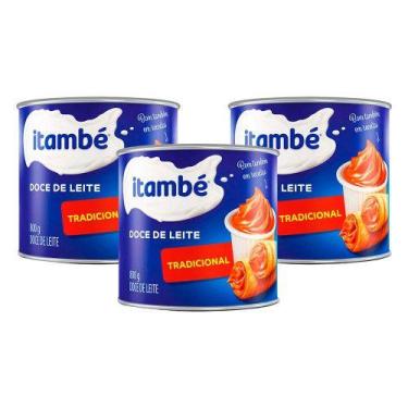 Imagem de Doce de Leite Tradicional 800g 3 Unidades Itambé