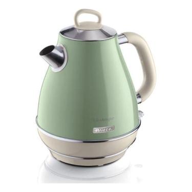 Imagem de Chaleira Elétrica Ariete Vintage Verde 1,7 L Base 360c 127v