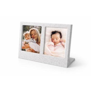 Imagem de Porta Retrato Duplo para Fotos Instax Mini 8x5cm Decoração e Lembranci