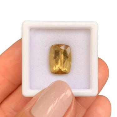Imagem de Turmalina Laranja Cushion Baguete 4,36ct - ENE2ESE