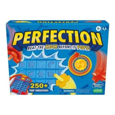 Imagem de Jogo De Mesa Perfection Contra o Tempo Hasbro - F7697