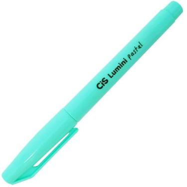 Imagem de Caneta Marca Texto Cis Lumini Pastel Azul