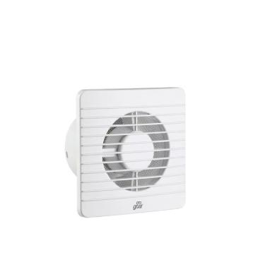 Imagem de Microventilador Exaustor Goar 100MM Branco EXB101 110V com Pás Plásticas para Banheiro