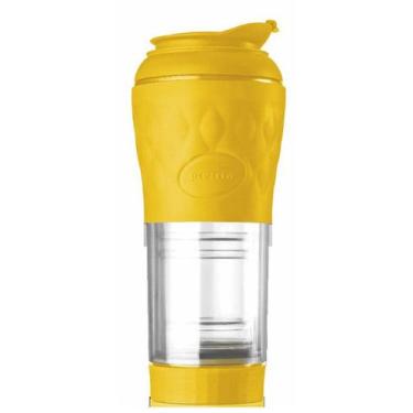 Imagem de Cafeteira portatil prensa francesa copo pressca - amarelo acapulco