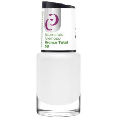 Imagem de Esmalte Cora O Melhor 10ml Essenciais Cremoso Branco Total nº58