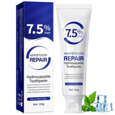 Imagem de Creme Dental ISUNRISE com Hidroxiapatita e Menta 120g Reparador de Esm