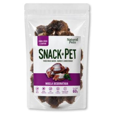 Imagem de Snack Natural Desidratado Moela 60g - Natural pets