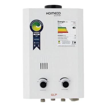 Imagem de Aquecedor A Gás Komeco Slim Ko 07m Bp Glp Branco