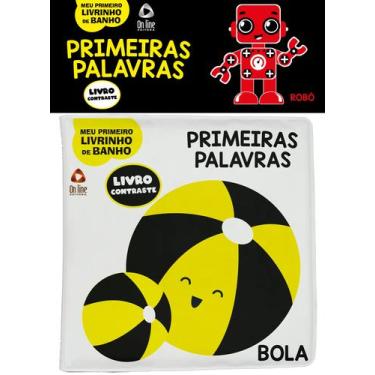 Imagem de Livro - Meu Primeiro Livrinho Contraste de Banho - Primeiras Palavras