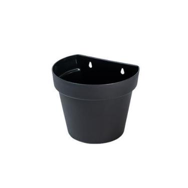 Imagem de VASO DE PAREDE FLORATTA Nº20 3 LITROS PRETO - RISCHIOTO