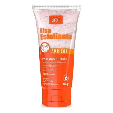 Imagem de Esfoliante Corporal Bio Soft Lisa Apricot 180g Renovação Celular Para 