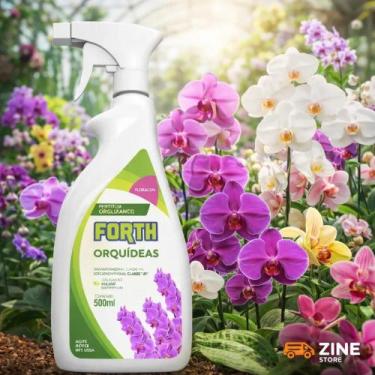 Imagem de Fertilizante Adubo Orgânico 500ml Forth - Orquídeas Floração - Congrat