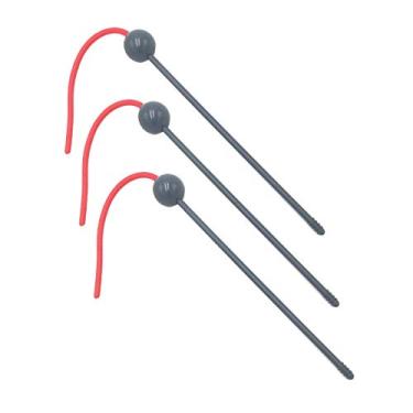 Imagem de BUYTER 3 peças de varinhas de reposição para recargas de cauda de rato de brinquedo motorizado de gato miau de gato