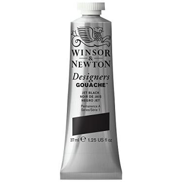 Imagem de Winsor & Newton Gouache Designer, tubo de 37 ml (35,4 g), preto