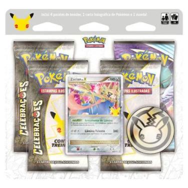 Lata Pokémon Lendas de Galar Zamazenta V - Copag - Deck de Cartas -  Magazine Luiza
