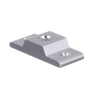 Imagem de Attwood Base de montagem de suporte de haste 5072-7 – base de trilho plano, serve para trilho quadrado, pré-perfurado, alumínio extrudado