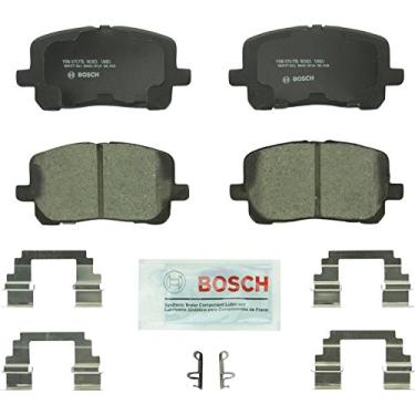 Imagem de BOSCH BC923 QuietCast Conjunto de pastilhas de freio a disco de cerâmica premium - Compatível com Pontiac Vibe; Toyota Corolla, Matrix; FRENTE