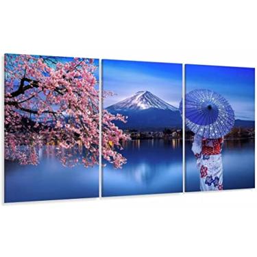 Imagem de Quadro Decorativo Sala Quarto Escritório Paisagem Monte Fuji