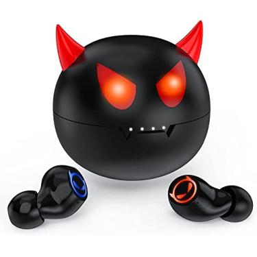 Imagem de Fones de ouvido infantis sem fio, controle de toque e cancelamento de ruído TWS fone de ouvido sem fio, 36H Playtime Touch Control IPX6 Fones de ouvido à prova d'água, fones de ouvido Bluetooth 5.0 leve (rosa)