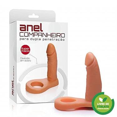 Imagem de Anel Peniano Companheiro dupla penetração Pele - Sex shop