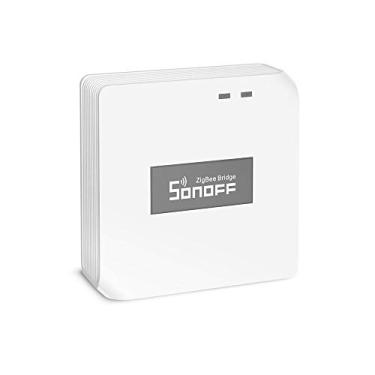 Imagem de SONOFF Zigbee Bridge Pro Hub, ZigBee 3.0 Smart Gateway, controle de aplicativos e gerenciamento de vários dispositivos, compatível com dispositivos SONOFF Zigbee