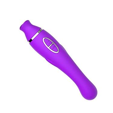 Imagem de Vibradores Feminino Sugador de Clitóris Masturbador Oral de Silicone Para Estimular o Ponto G Brinquedos Sexuais Erótico Zatla (Roxo)