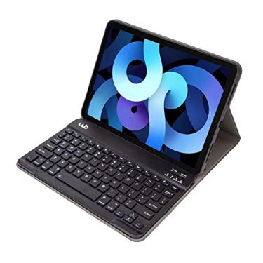 Imagem de WB Capa com teclado para iPad Air 4ª e 5ª 10.9" Polegadas Couro Preto com duração de até 35 horas de bateria