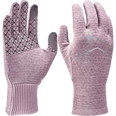Imagem de Nike Luvas femininas de corrida com esfera mesclada (Smokey Mauve, Pequenas)