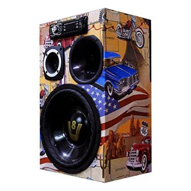 Imagem de Caixa Ativa Radio Bluetooth Usb Residencial + Modulo Taramps