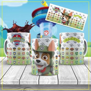 Imagem de Caneca Personalizada Patrulha Canina - Cerâmica 325ml (Coleção Persona