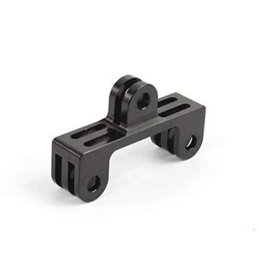 Imagem de Adaptador duplo de alumínio compatível com GoPro Hero 9/8/7/(2018)/6/5/4 Black, Hero 3+, DJI Osmo Action, AKASO/Campark/YI Action Camera