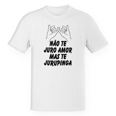 Imagem de Camiseta Unissex Divertida Nao Te Juro Amor Mas Te Jurupinga - Alearts