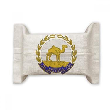 Imagem de Bolsa de linho de algodão com emblema nacional da África da Eritreia